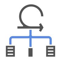 agile cadre vecteur icône style