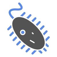 microbe vecteur icône style