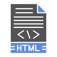 html vecteur icône style