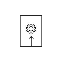 icône de vecteur de paramètres