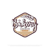 luxe boulangerie magasin logo conception vecteur , meilleur pour pain et Gâteaux boutique, nourriture breuvages boutique logo emblème