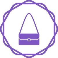 icône de vecteur de sac à bandoulière