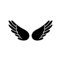 ange ailes icône vecteur. mouche illustration signe collection. pilote symbole. ailes logo. vecteur