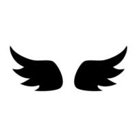 ange ailes icône vecteur. mouche illustration signe collection. pilote symbole. ailes logo. vecteur
