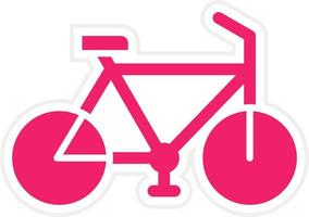 bicyclette jouet vecteur icône style