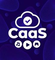 caas, contenu comme une un service vecteur illustration