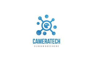 Logo Tech Camera vecteur