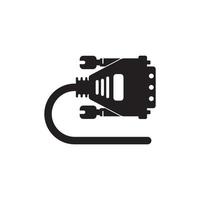 vga câble icône. vecteur illustration symbole conception.