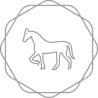 icône de vecteur de cheval