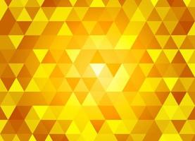 motif sans soudure géométrique avec des triangles. illustration vectorielle jaune. vecteur