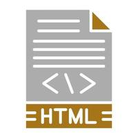 html vecteur icône style