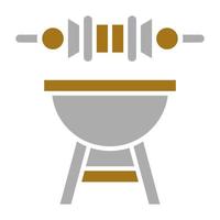 barbecue vecteur icône style