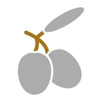 olive vecteur icône style