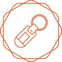 icône de vecteur de porte-clés