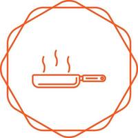 icône de vecteur de poêle à frire