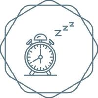 icône de vecteur de temps de sommeil