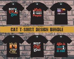 T-shirt graphique, chat t chemise conception, chat amoureux chemise, vecteur impression avec content mignonne chat