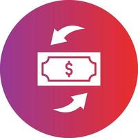vecteur conception envoyer argent icône style