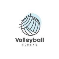 volley-ball logo, sport Facile conception, monde des sports tournoi vecteur, illustration symbole icône vecteur