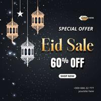 eid vente bannière modèle conception arrière-plan, eid vente bannière modèle, eid vente vecteur