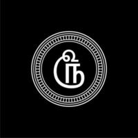 sri lanka devise symbole dans Tamil, sri lankais roupie icône, lkr signe. vecteur illustration