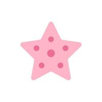 étoile de mer, animal vecteur icône