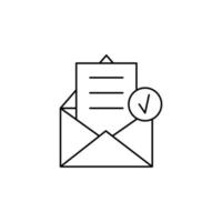 SMS, poster, enveloppe vecteur icône