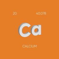 un de le périodique table éléments avec Nom et atomique nombre vecteur