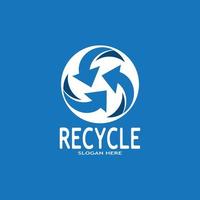 recycler icône - recyclage symbole réutilisation vecteur graphique logo