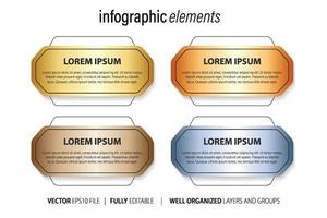 infographie conception éléments pour votre affaires vecteur illustration. eps10