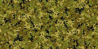 camouflage pixel pour un uniforme de l'armée de soldat. conception de tissu camouflage moderne. fond de vecteur militaire numérique.