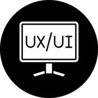 ux interface vecteur icône style