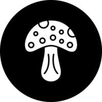 champignon vecteur icône style