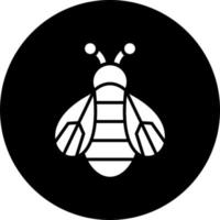 abeille vecteur icône style