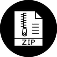 Zip *: français fichier vecteur icône style
