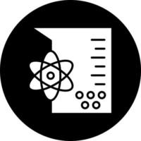 chimie colloïde vecteur icône style