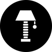 néon lampe vecteur icône style