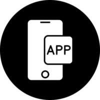 app vecteur icône style