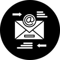 email transfert vecteur icône style