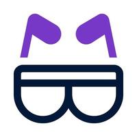 des lunettes de soleil icône pour votre site Internet, mobile, présentation, et logo conception. vecteur