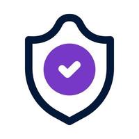 protection icône pour votre site Internet, mobile, présentation, et logo conception. vecteur