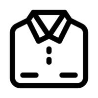 icône de chemise pour votre site Web, mobile, présentation et création de logo. vecteur