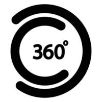 Logos à 360 degrés vecteur