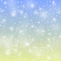 hiver Contexte avec magnifique divers flocons de neige, vecteur illustration