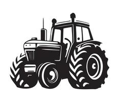 moderne ferme tracteur agricole machinerie illustration vecteur