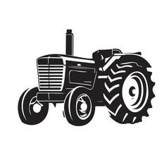 moderne ferme tracteur agricole machinerie illustration vecteur