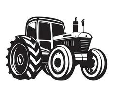 moderne ferme tracteur agricole machinerie illustration vecteur