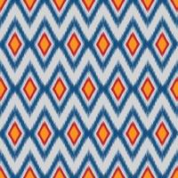 ikat géométrique ethnique Oriental modèle traditionnel conception pour arrière-plan, vêtements, tapis, fond d'écran, tissu, batique, vecteur illustration