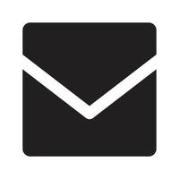 message icône vecteur, boîte de réception icône, email icône, enveloppe courrier icône et bulle bavarder icône vecteur illustration pour la toile et mobile applications contact Icônes noir et blanc