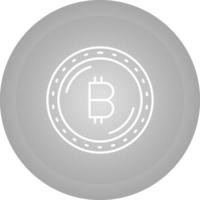 icône de vecteur de devise bitcoin